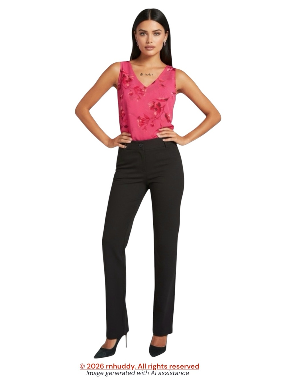 NWT Betabrand S black straight leg 2 pocket dress yoga pant